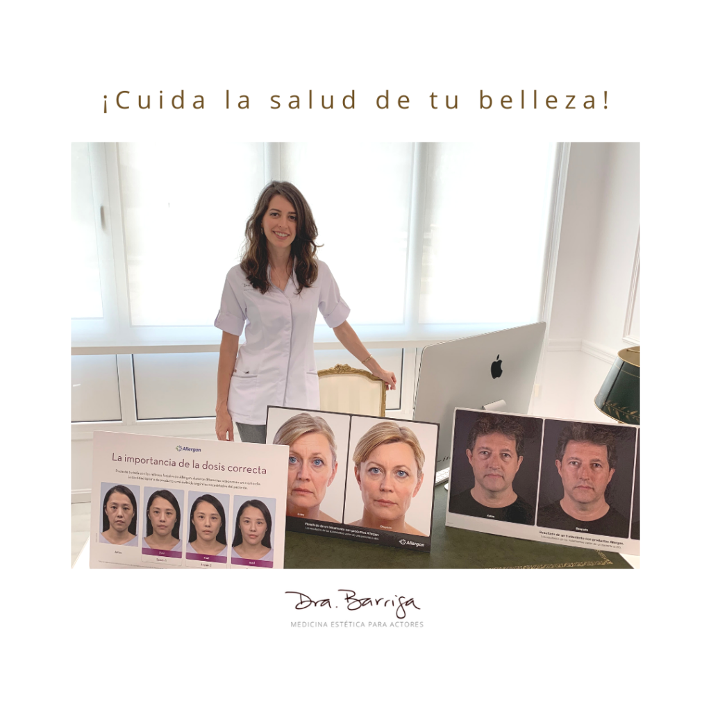 Dra. Barriga, medicina estética para actores en Barcelona